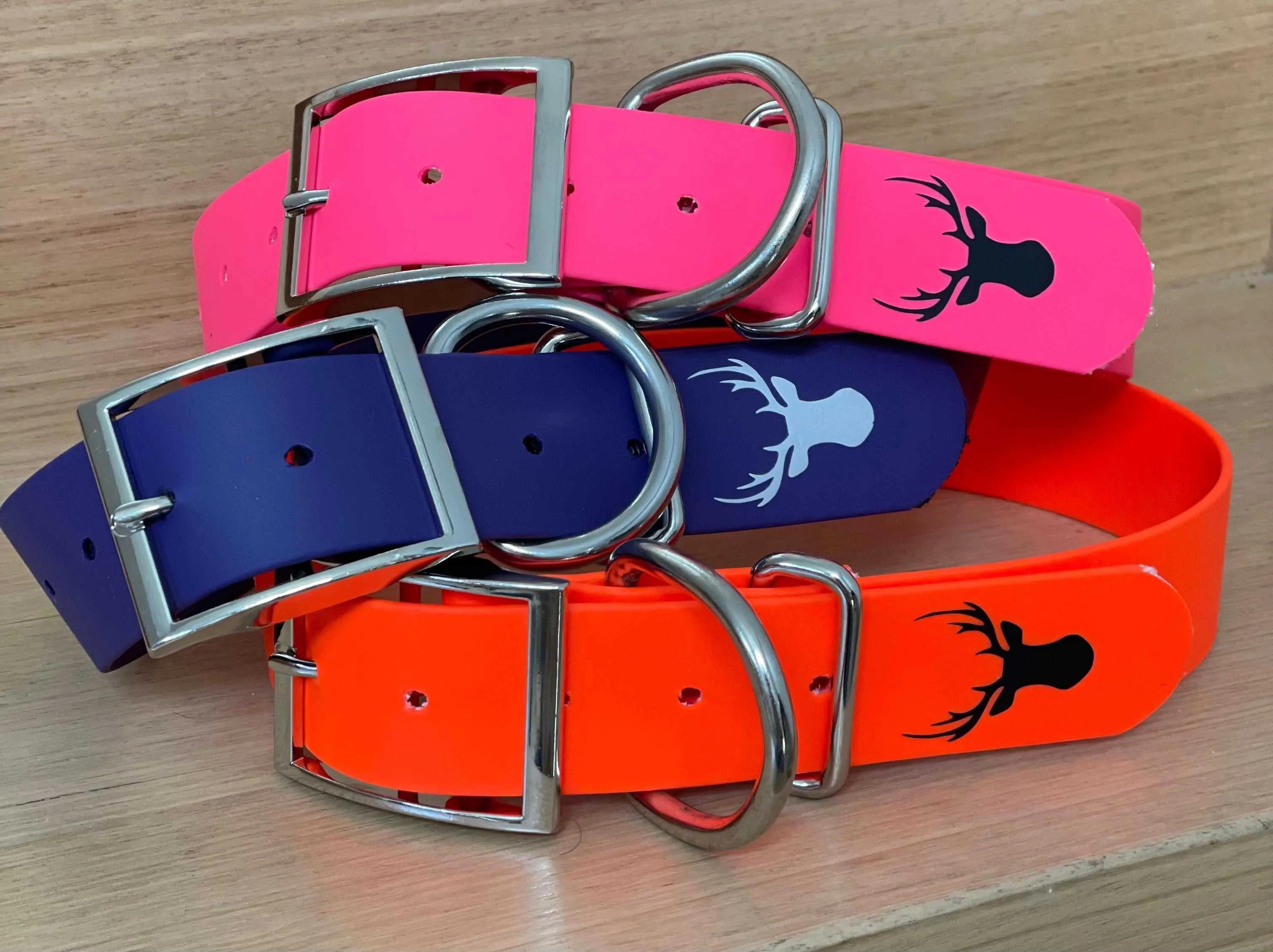 38mm wide biothane dog collar, fit size 46-66cm neck