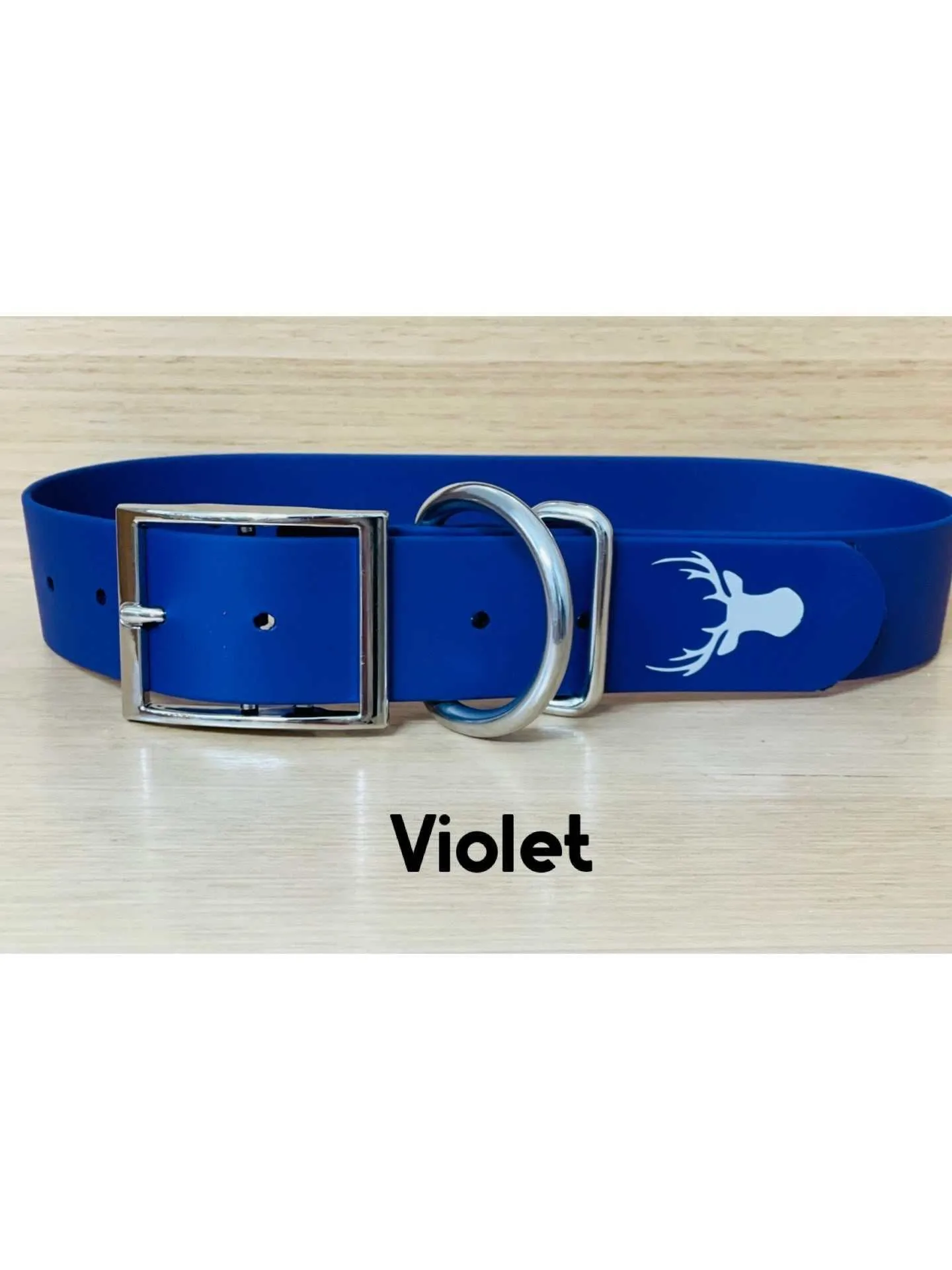 38mm wide biothane dog collar, fit size 46-66cm neck