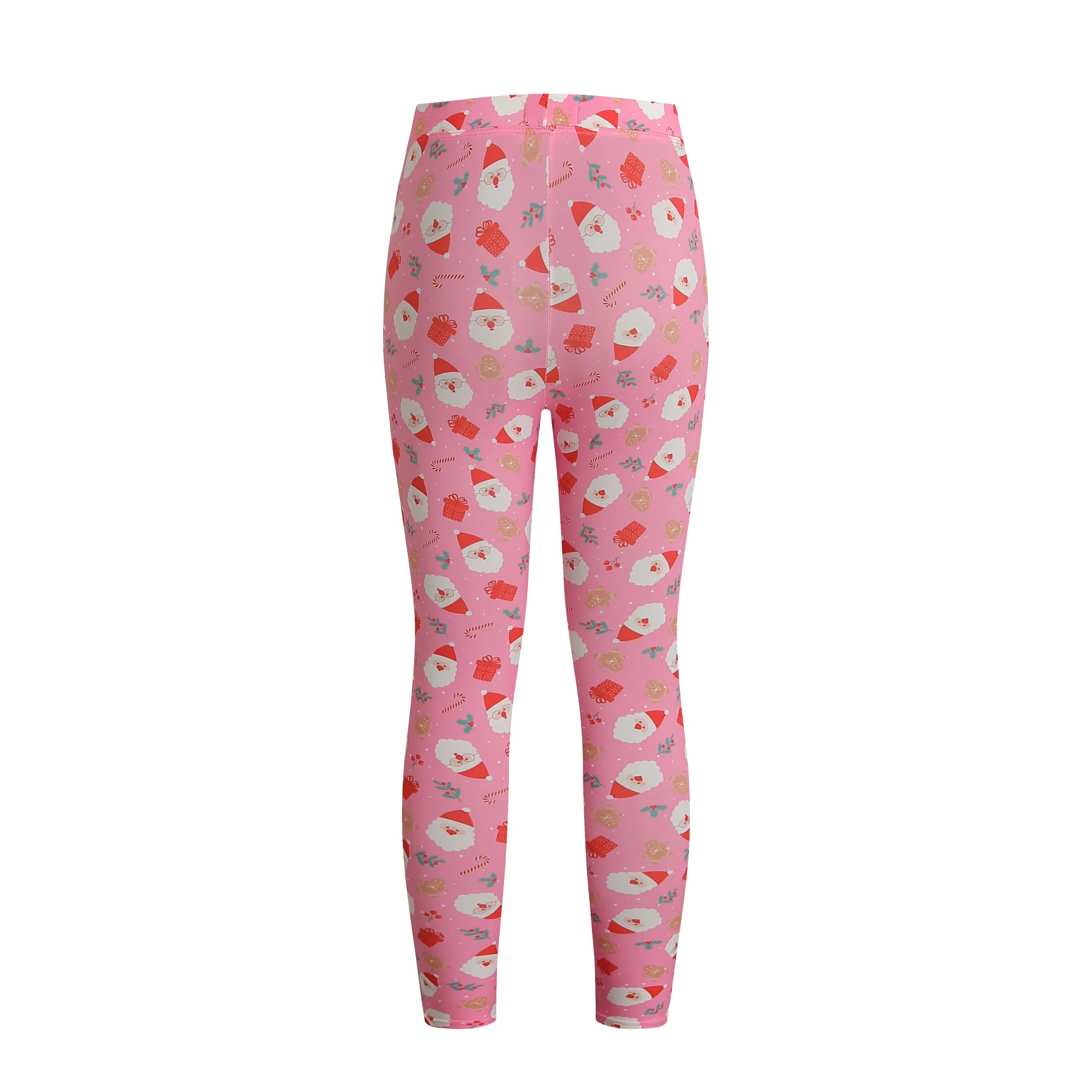 ALMA-LEGGINGS (KIDS) - SANTA PINK