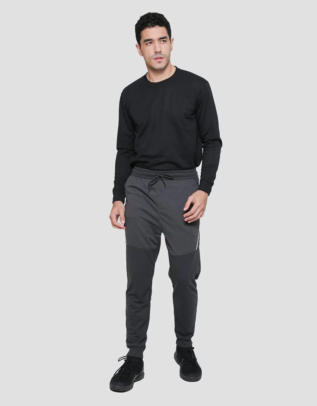 American Jeans Knit Cut And Sewn Mix Otto Celana Panjang Pria