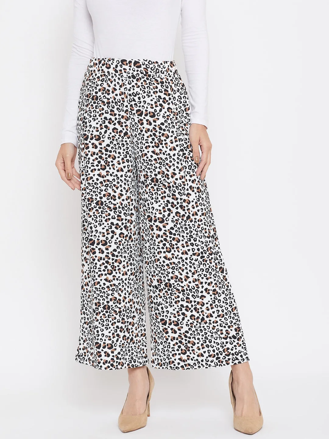 Animal Print Culottes