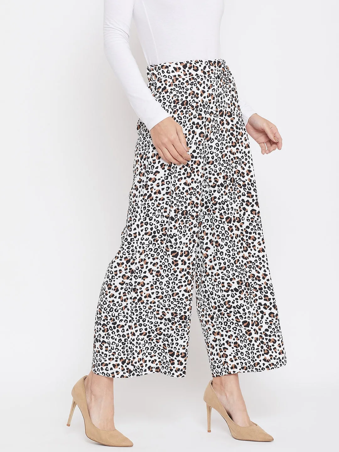 Animal Print Culottes