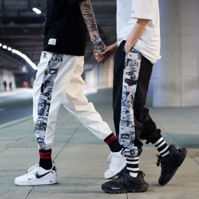 Anime Print Sweatpants