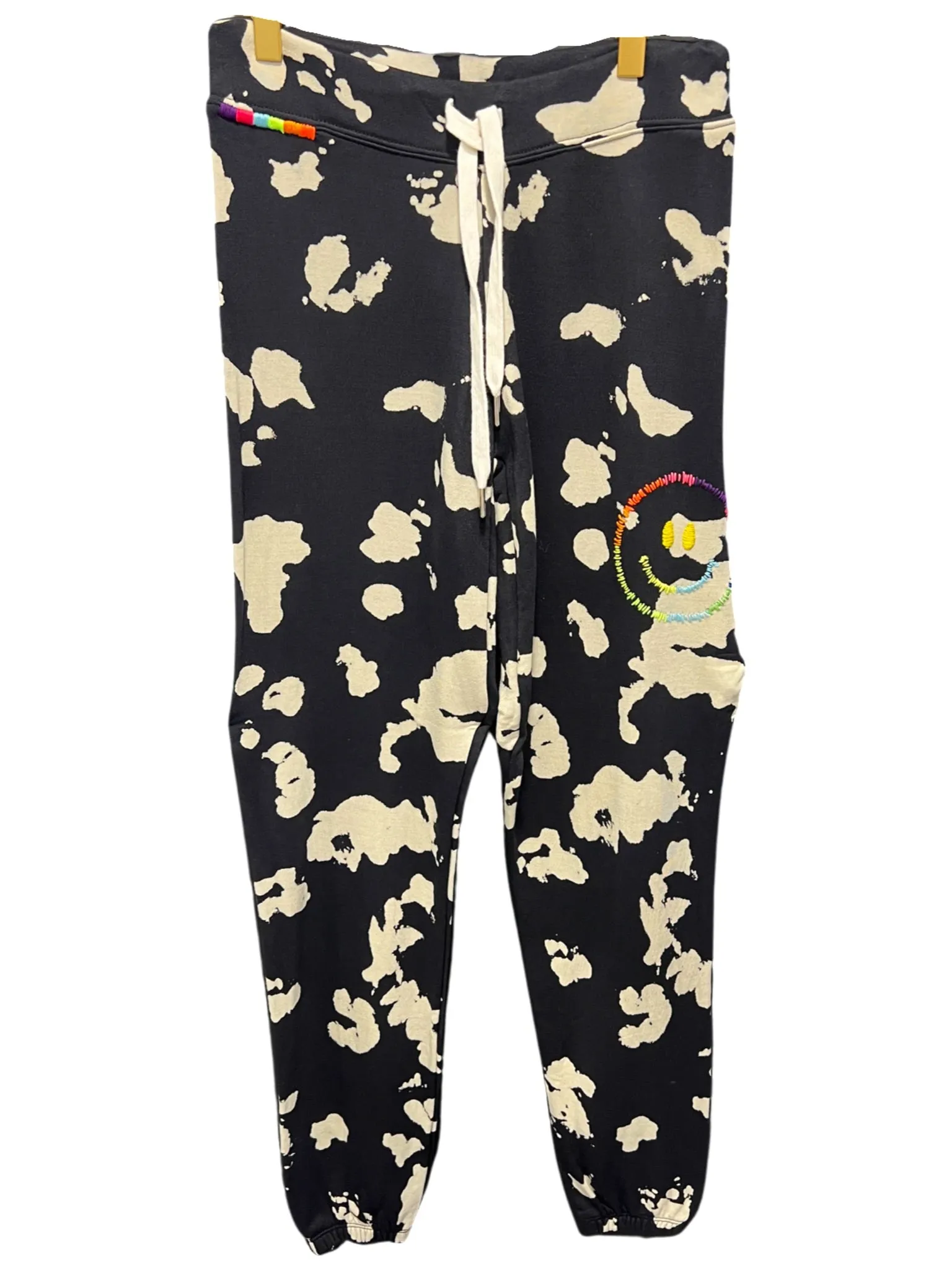 Bleach Smiley Sweatpants (JR Small)