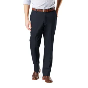 Dockers Mens Classic fit Chinos Pants 38 / 30 Blue Solid Stretch