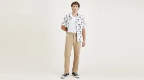 Dockers Men's Straight Fit Smart 360 Linen Blend Chino Pants Beige 34 x 30