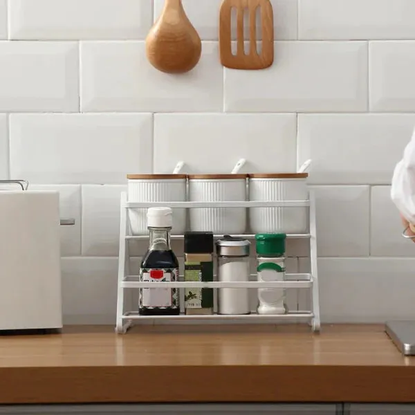 Double layer shelf rack - Two layer kitchen rack