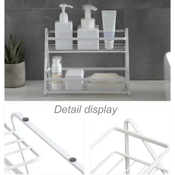 Double layer shelf rack - Two layer kitchen rack