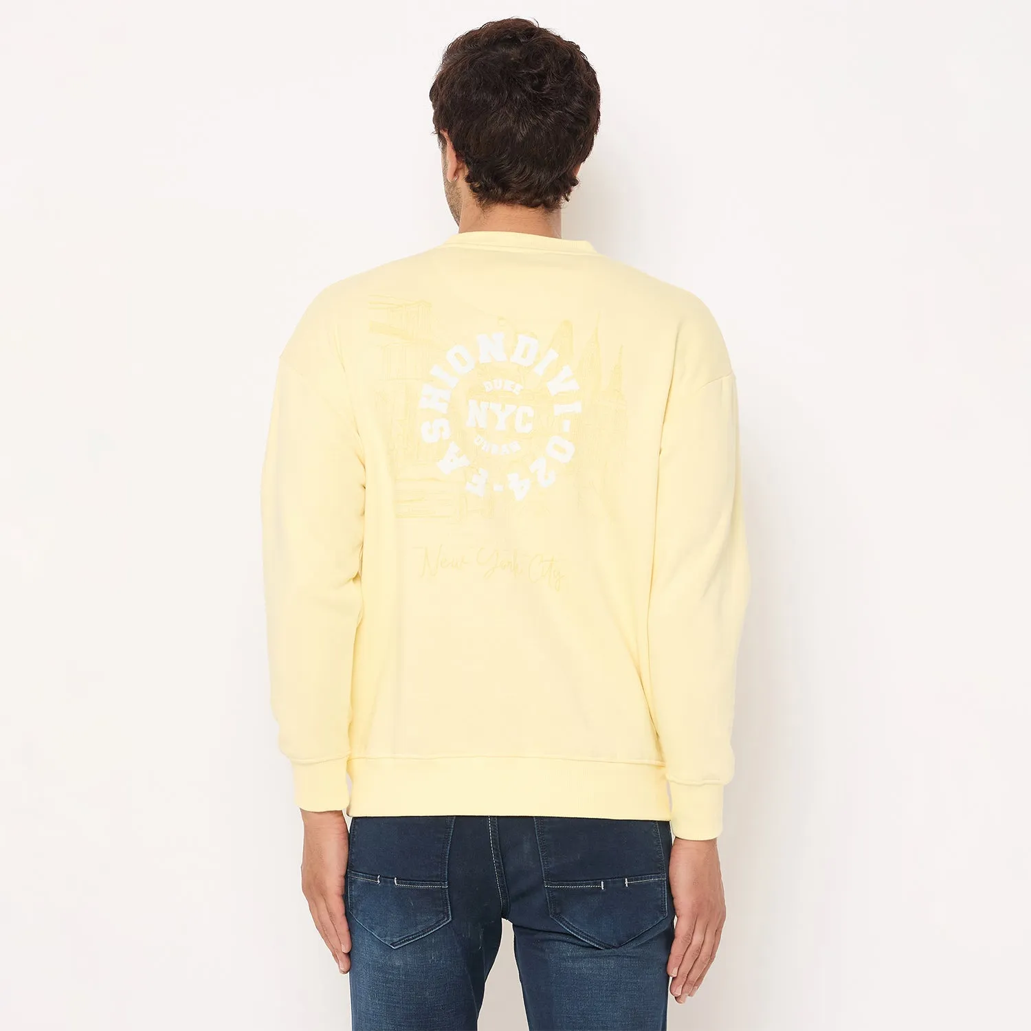 Duke Stardust Men Solid Sweatshirt (LF6453)