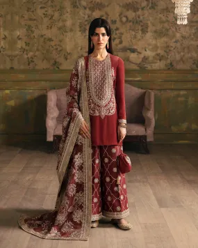 Faiza Saqlain | Manaar - Velvet Collection '23 | NEGAR