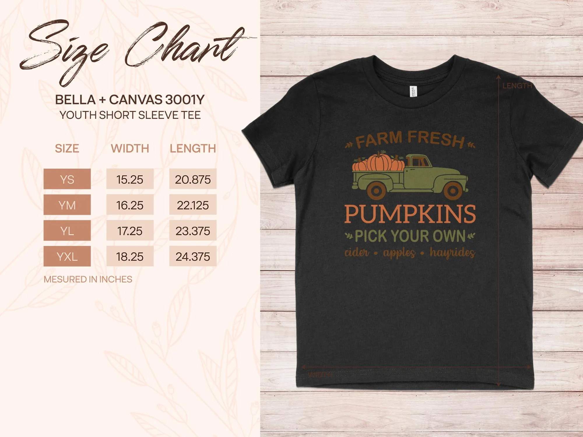 Farm Fresh Pumpkins Shirt,Tank, Sweatshirt and Matching Family Shirts. Perfect for a Fall, Autumn or Thanksgiving Gift