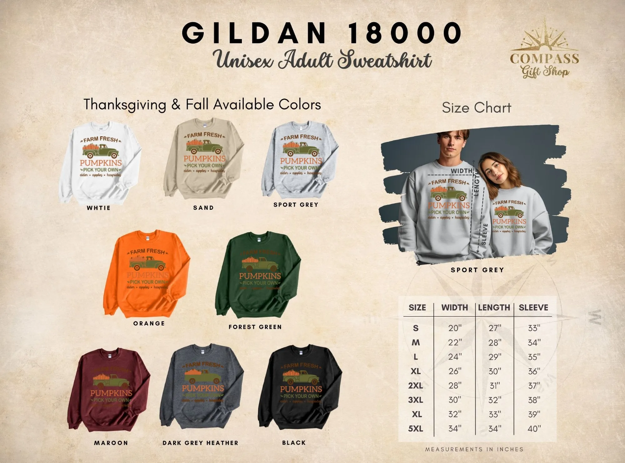 Farm Fresh Pumpkins Shirt,Tank, Sweatshirt and Matching Family Shirts. Perfect for a Fall, Autumn or Thanksgiving Gift