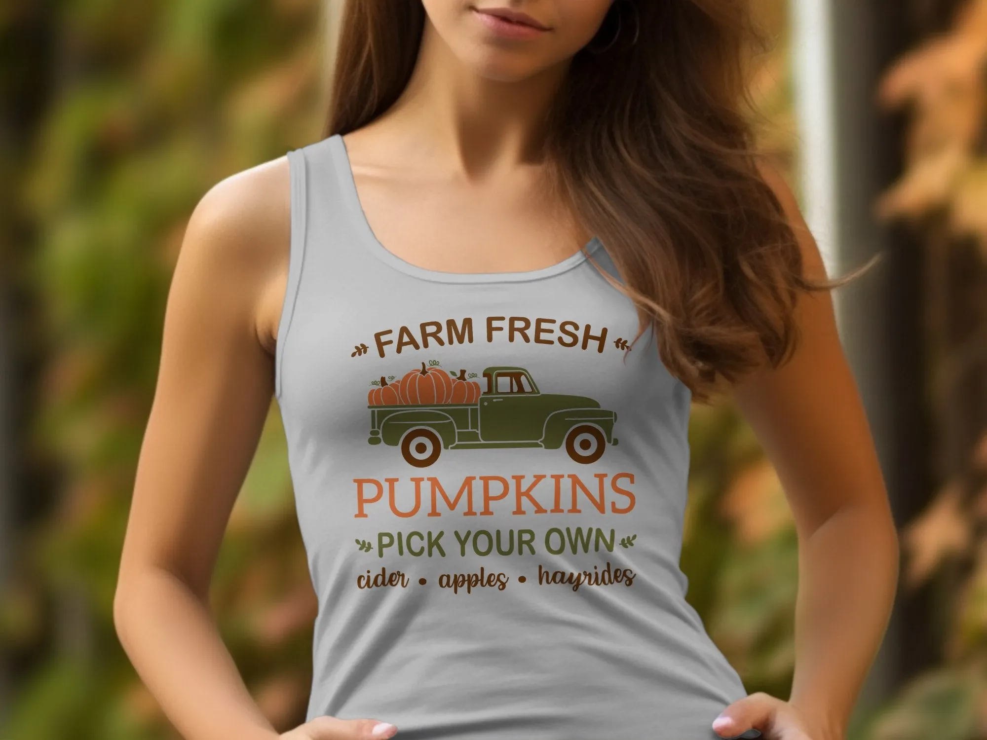 Farm Fresh Pumpkins Shirt,Tank, Sweatshirt and Matching Family Shirts. Perfect for a Fall, Autumn or Thanksgiving Gift