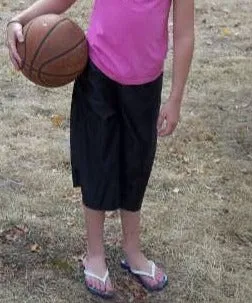 Girls Knit Culottes - Elastic Waist