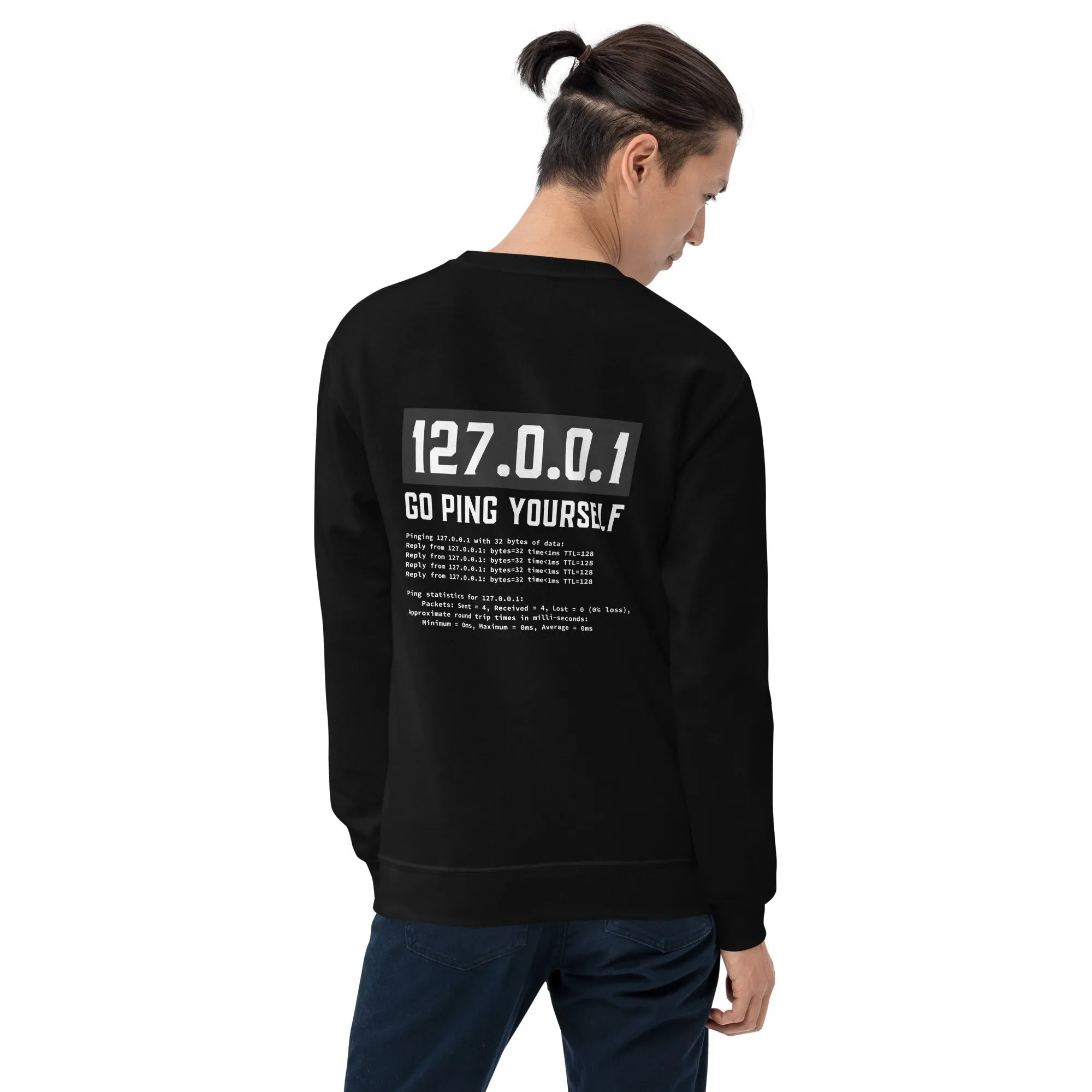 Go ping yourself - Unisex Sweatshirt ( Back Print )