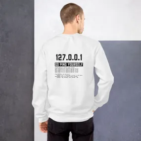 Go ping yourself - Unisex Sweatshirt ( Back Print )