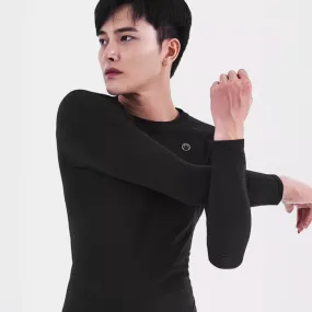 Goski Men's Black Base Layer Sets