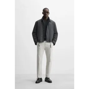 Grey Slim Fit Chinos