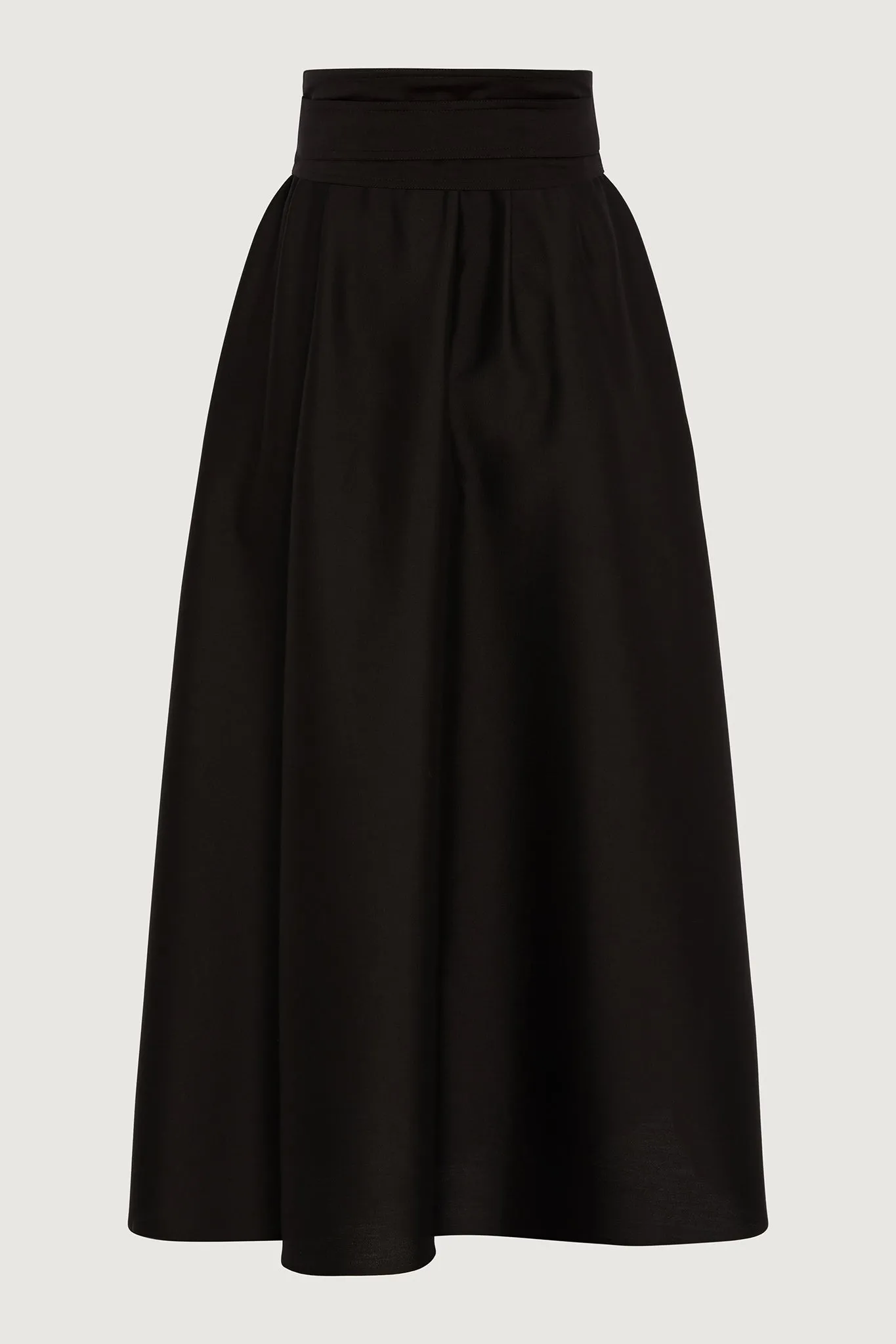 Gwen Wool Silk Skirt