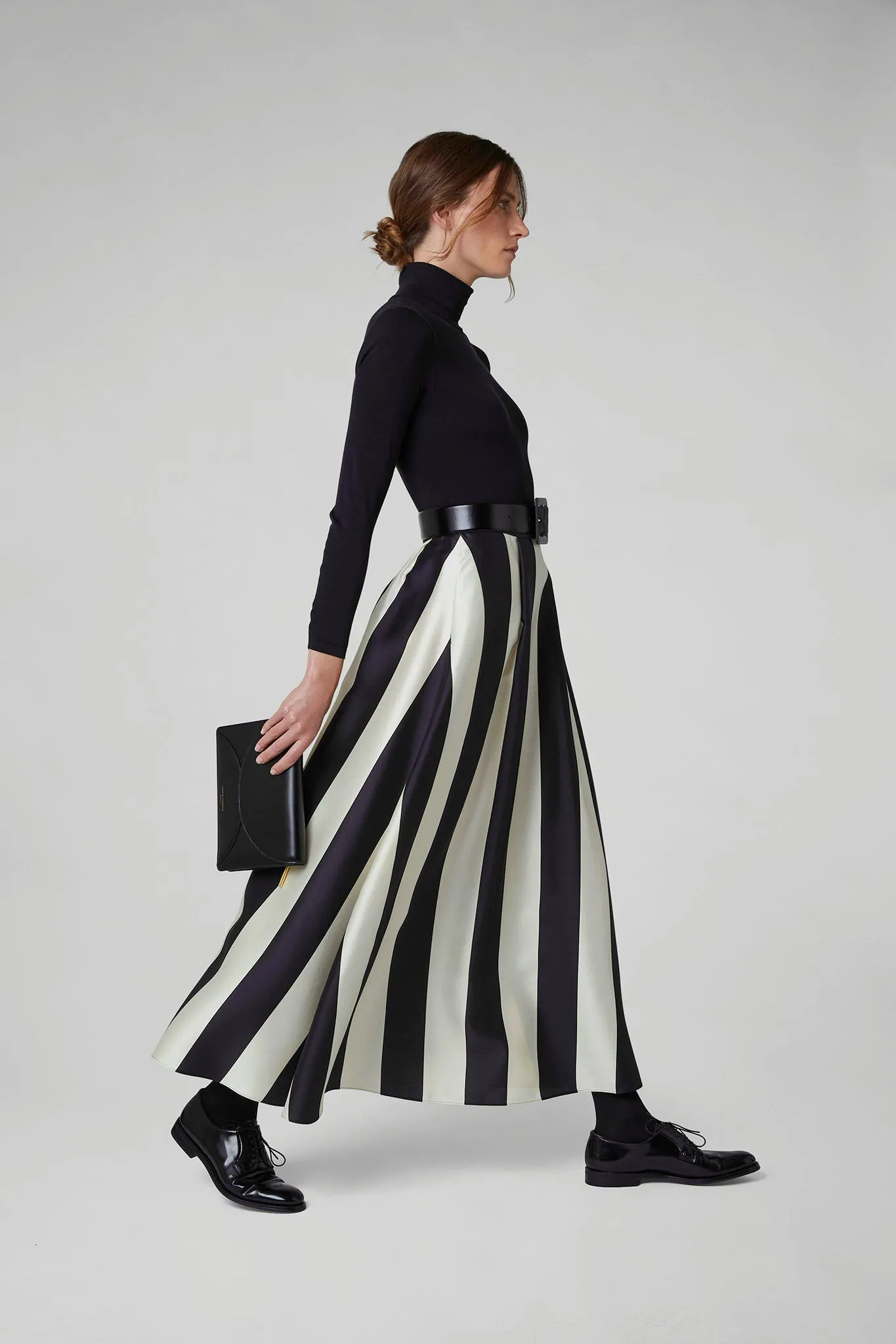 Gwen Wool Silk Skirt