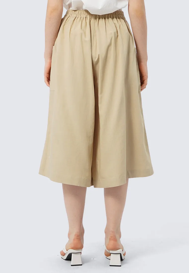 High Waist Culotte Pants