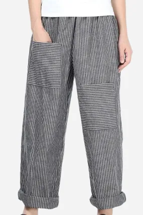 High Waist Striped Chic Comfort Pants