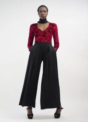 High Waist Wide Leg Pants