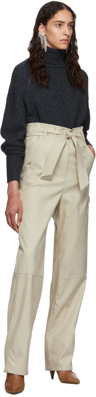 Isabel Marant Navy Cashmere Harriett Turtleneck