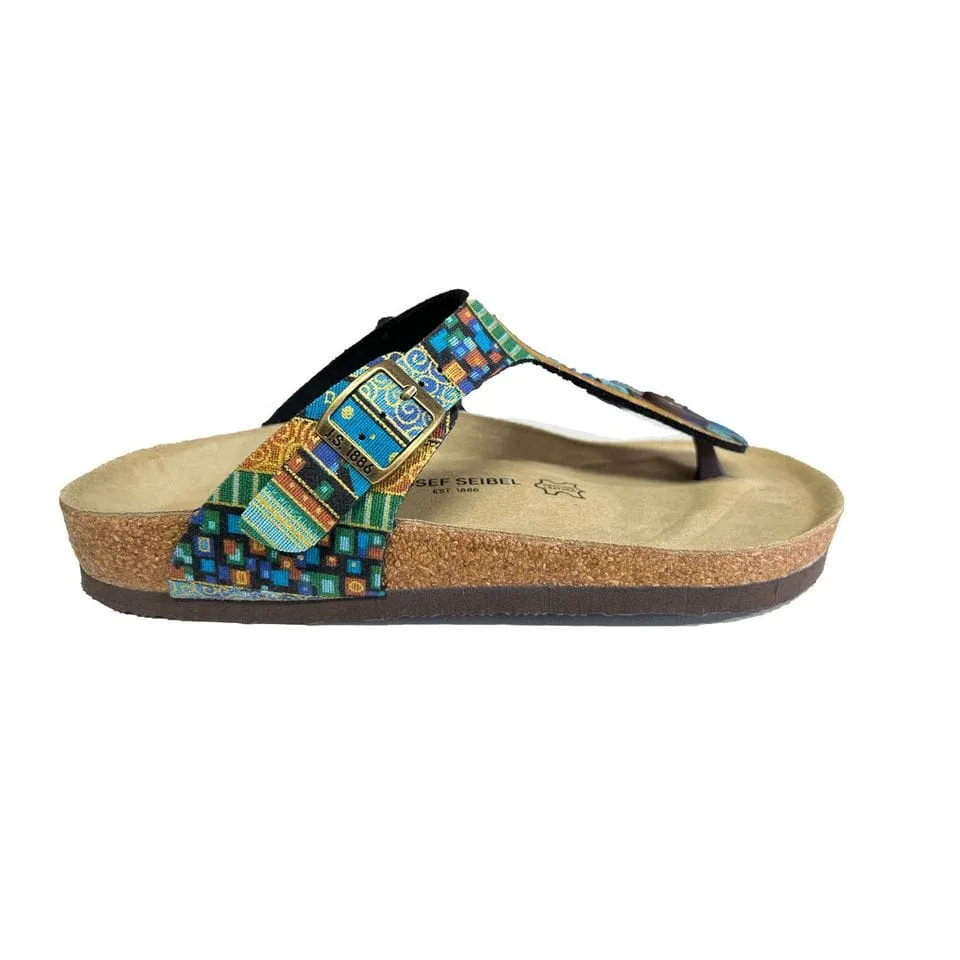 Josef Seibel Women's Michelle 03 Sandals- Marine Kombi Textile