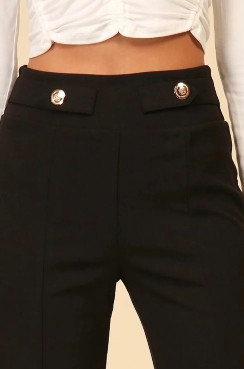 Karla High Waist Wide-leg Pants