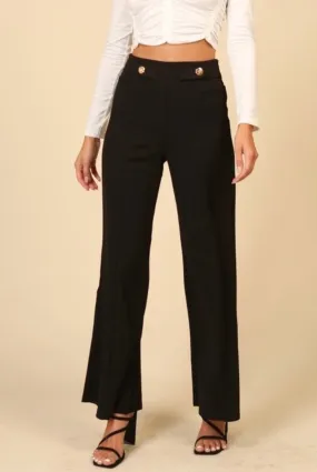 Karla High Waist Wide-leg Pants