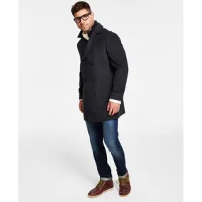Lauren Ralph Lauren Mens Classic fit Overcoat Coat 38 R Grey Solid