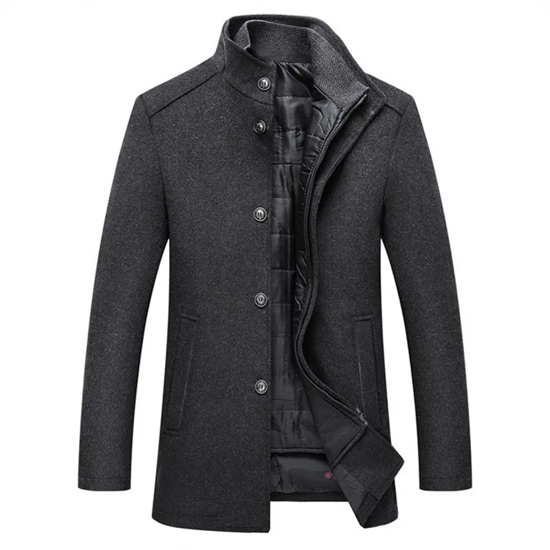 Long Sleeve Winter Overcoat