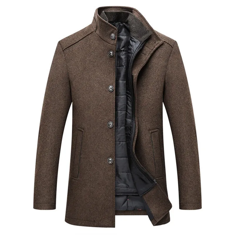 Long Sleeve Winter Overcoat
