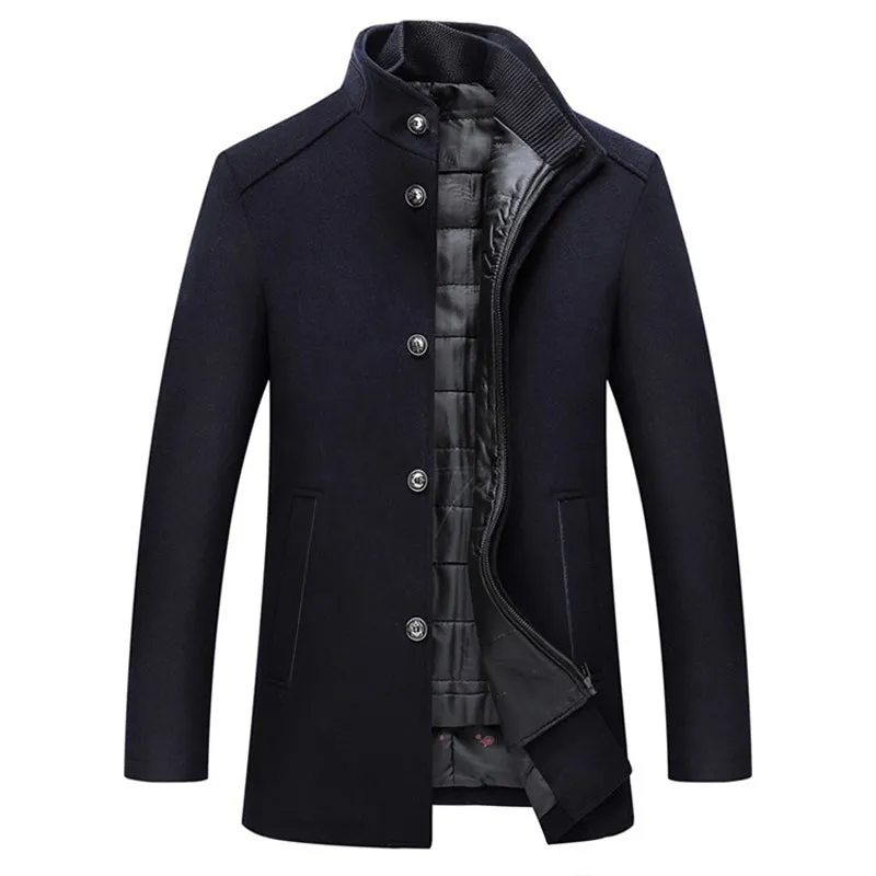 Long Sleeve Winter Overcoat