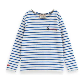 Long-Sleeved Striped T-Shirt