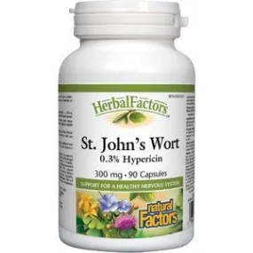 Natural Factors St. John's Wort Extract 300 mg (90 Capsules)