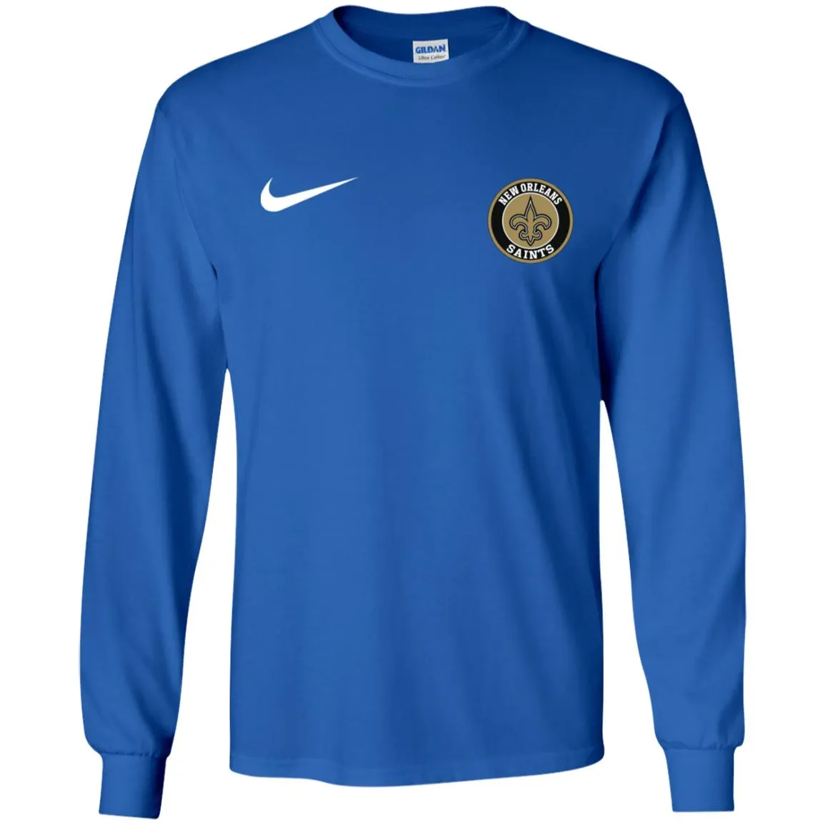 Nike New Orleans Saints Nfl Football Men Long SLeeve Shirt