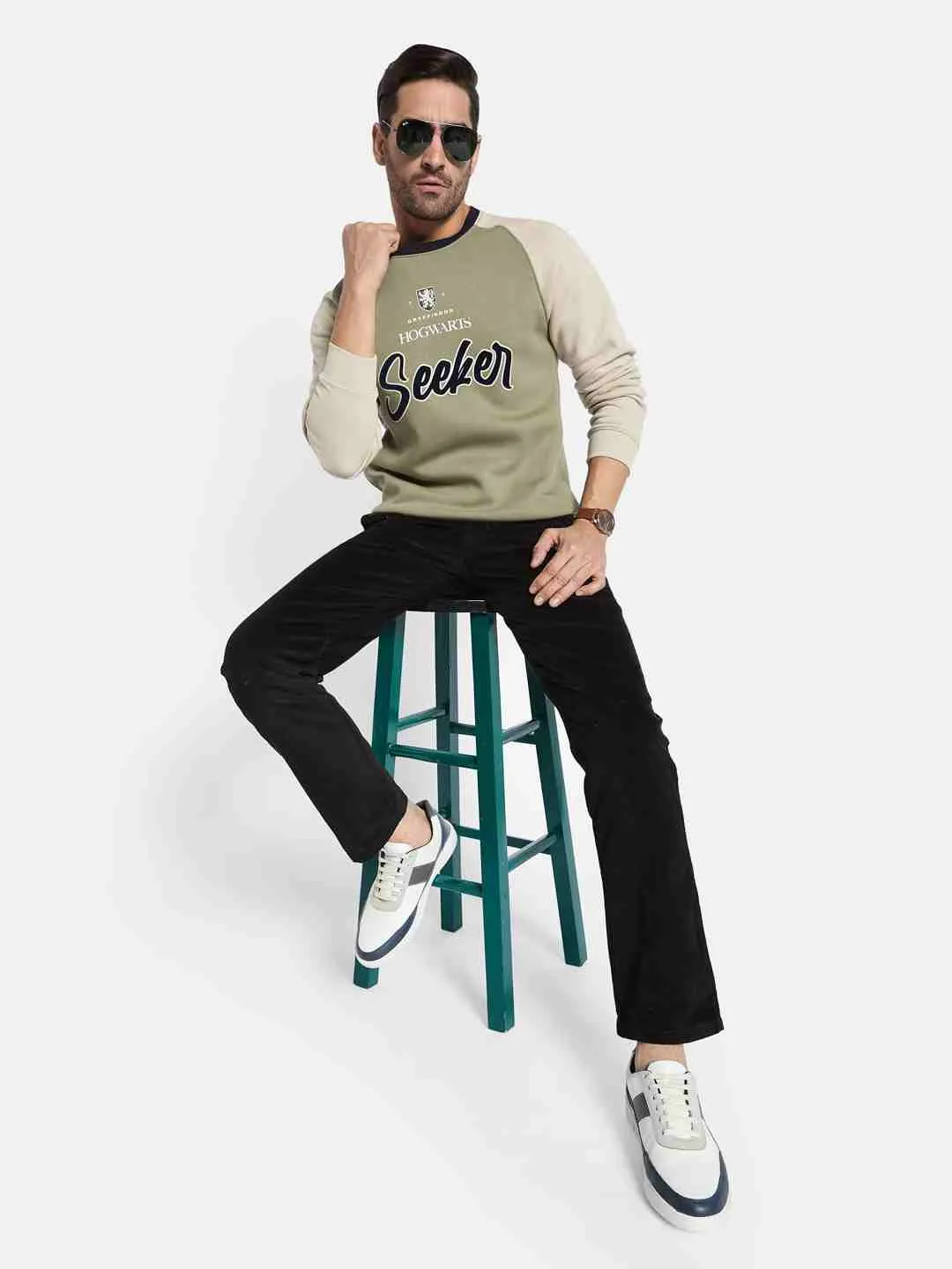 Octave Men Cotton Chinos Trousers