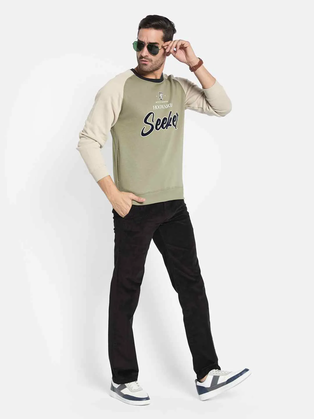 Octave Men Cotton Chinos Trousers