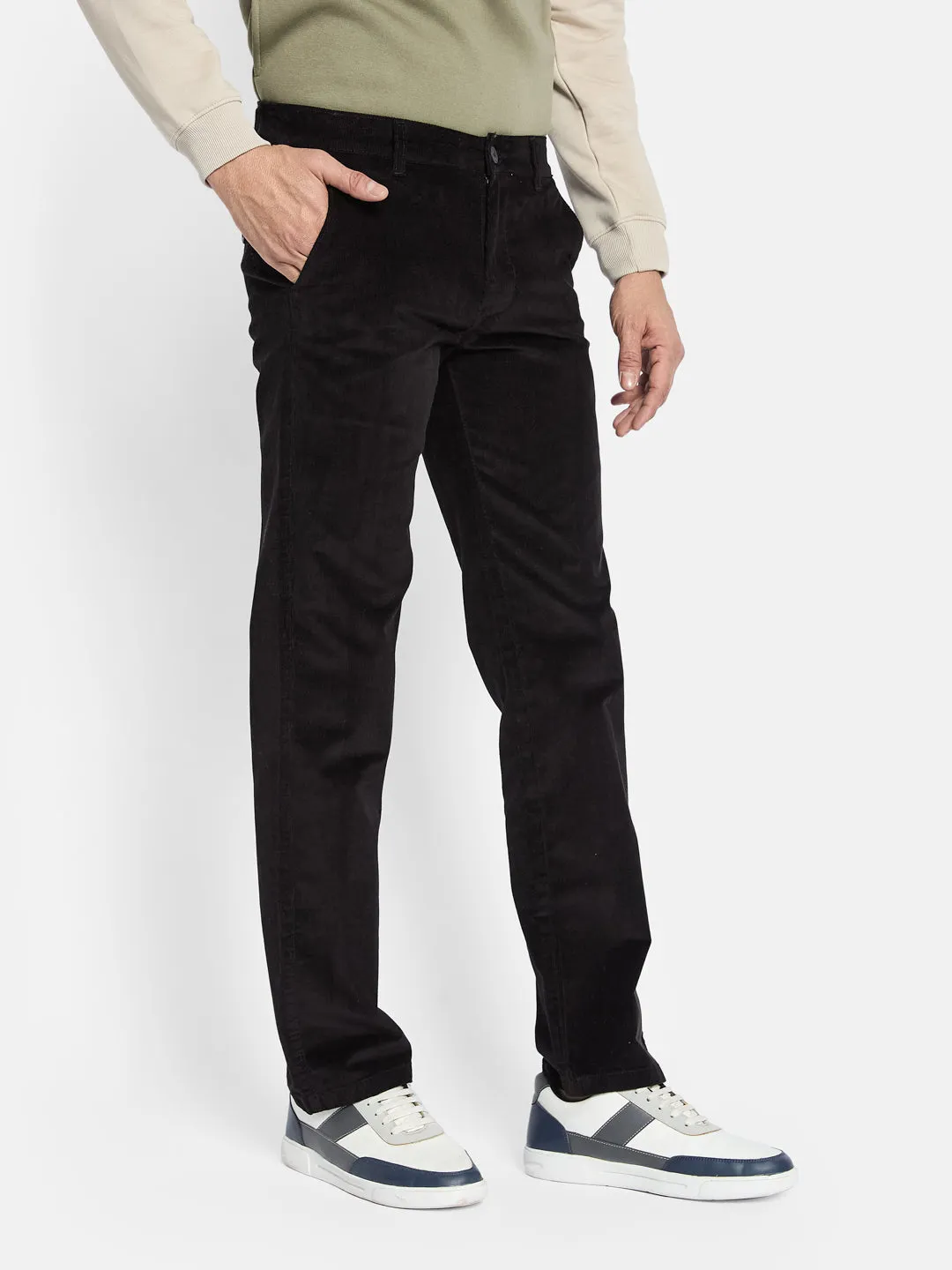 Octave Men Cotton Chinos Trousers