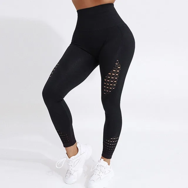 Push Up Seamless High Waist Workout Leggings