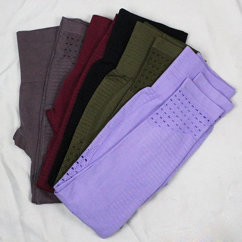 Push Up Seamless High Waist Workout Leggings