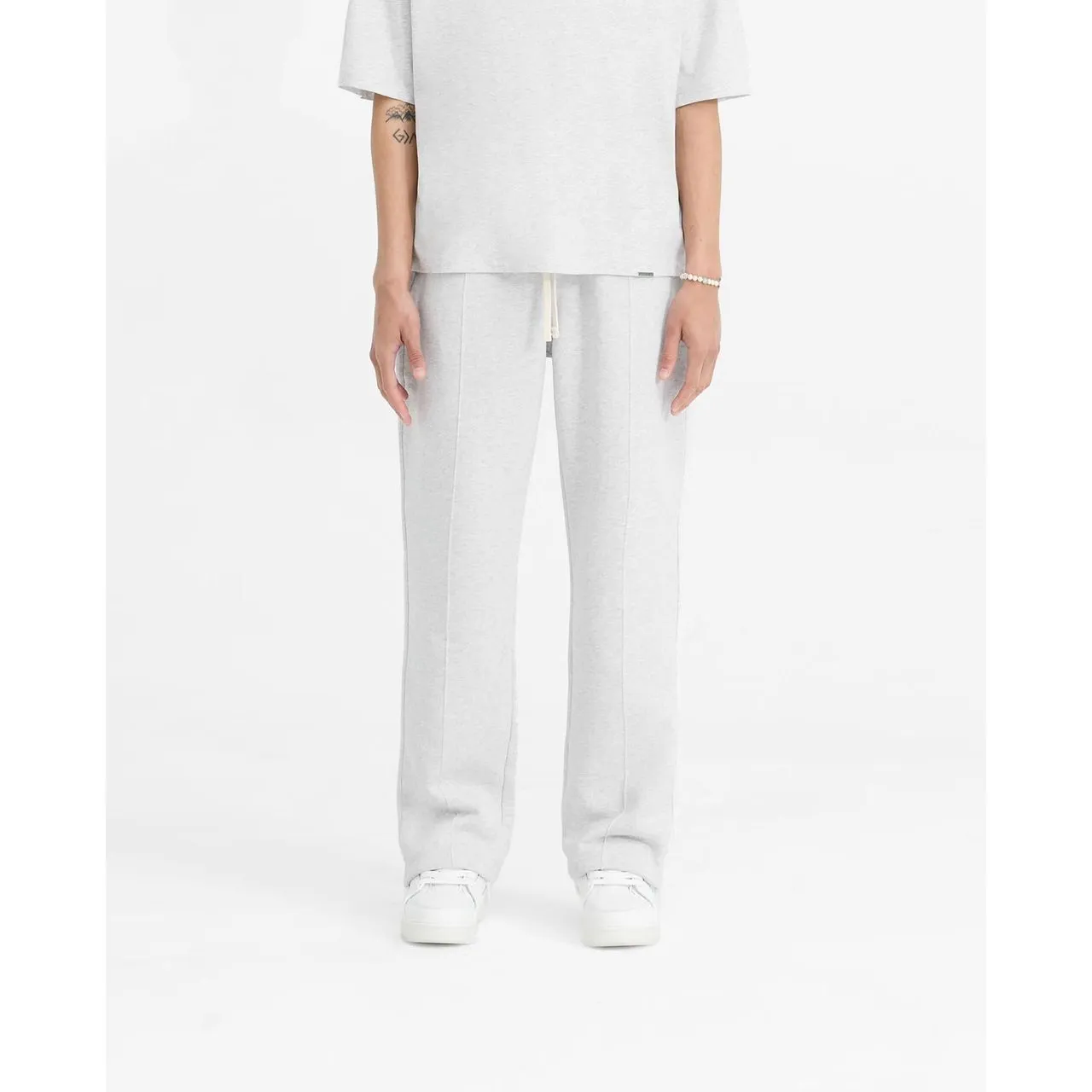 Represent Initial Sweatpants Ice Grey Marl