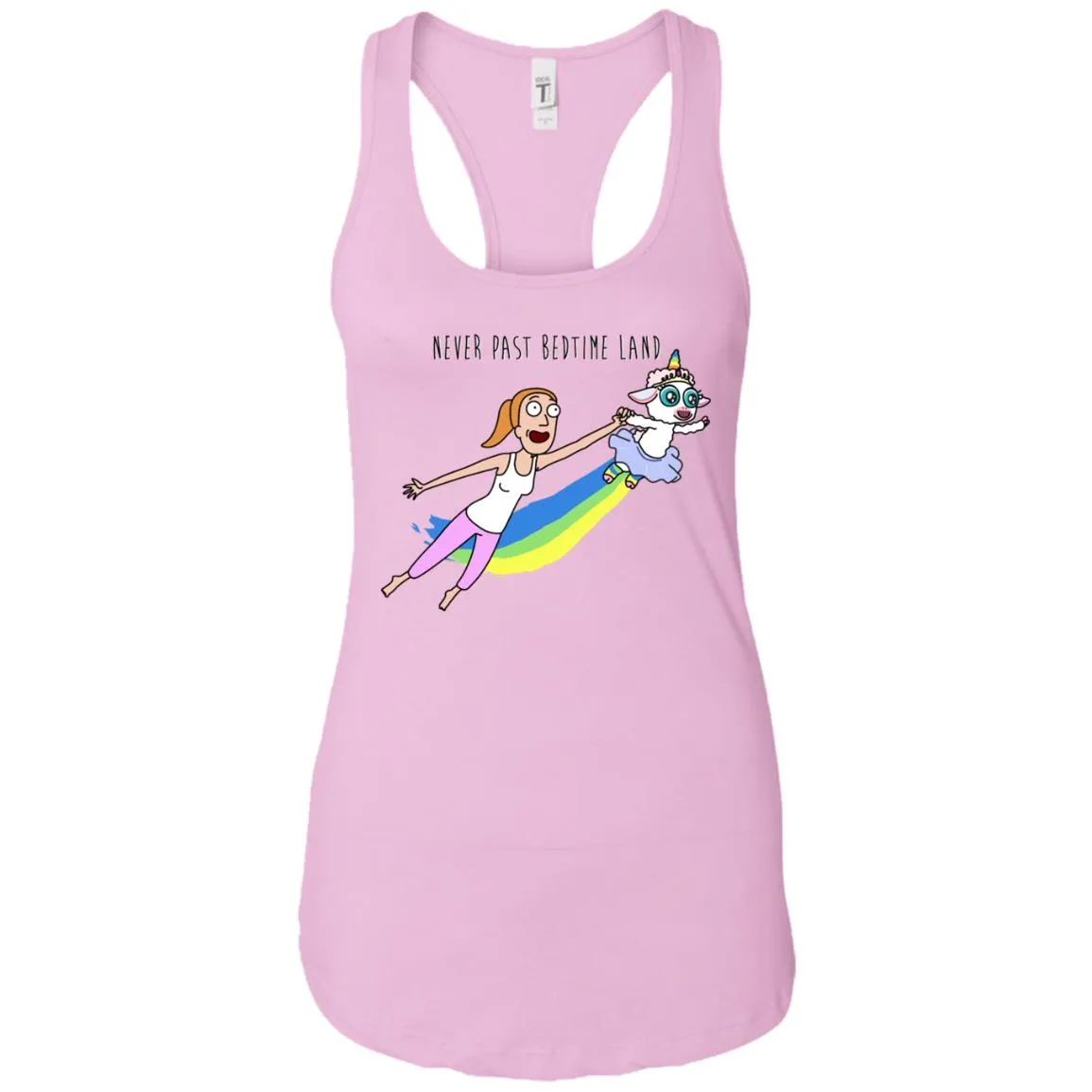 Rick And Morty Summer Never Past Bedtime Land Women Tank