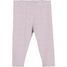 Serendipity Lilac/Offwhite Leggings Stripe