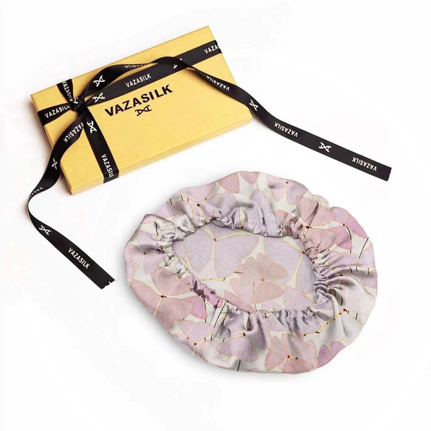 Single Layer Silk Bonnet - Patterned