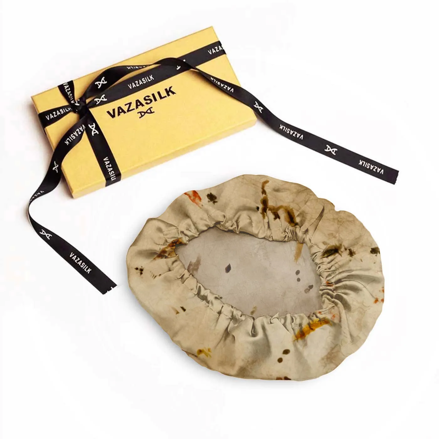 Single Layer Silk Bonnet - Patterned