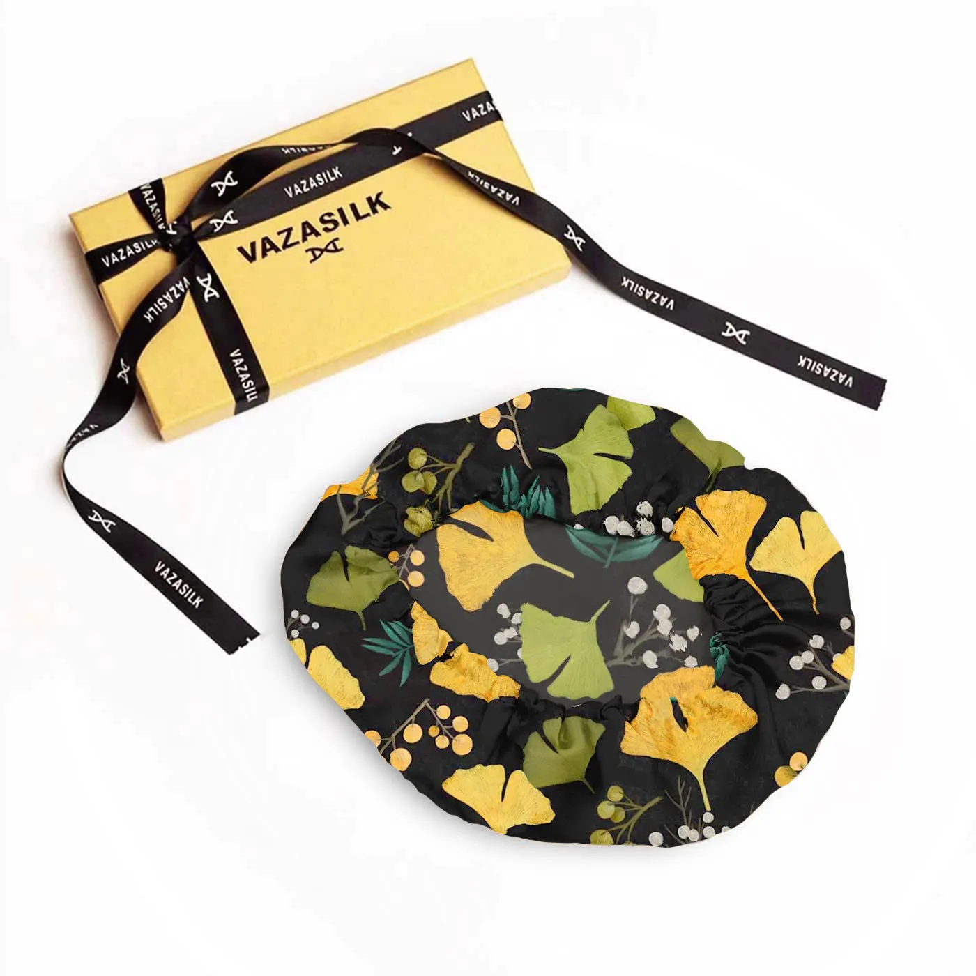 Single Layer Silk Bonnet - Patterned