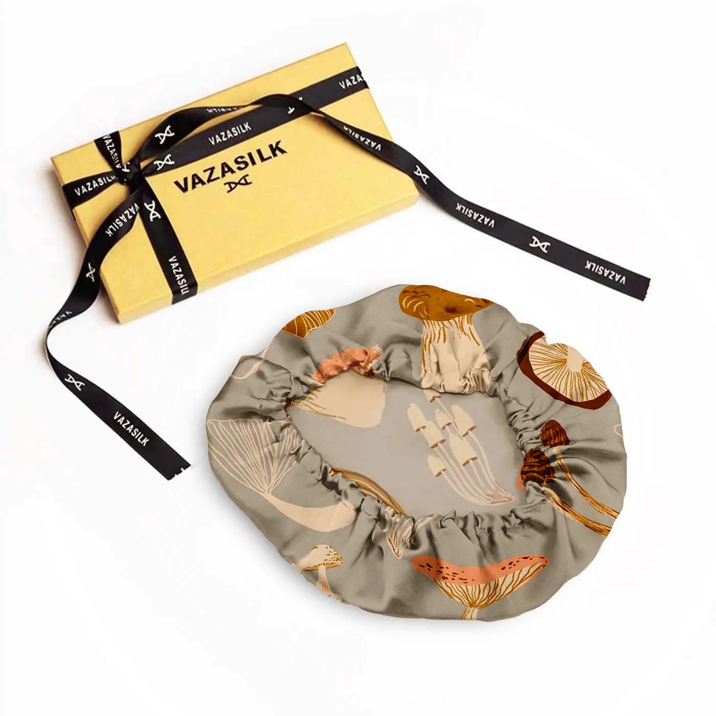 Single Layer Silk Bonnet - Patterned